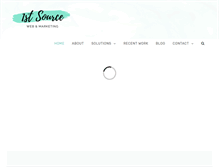 Tablet Screenshot of firstsourceweb.com